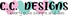 C.C. Designs Rubber Stamps